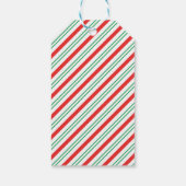 Speciale bezorgingskerstman op de Noordpool Cadeaulabel (Achterkant)