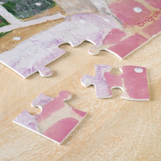 Speciale bezorgingspuzzel legpuzzel (Zijkant)