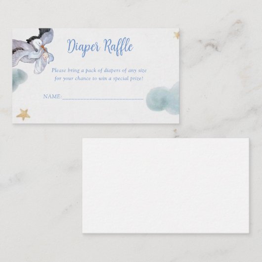  speciale bezorgingswinkel — luierspoel informatiekaartje (Voorkant / Achterkant)