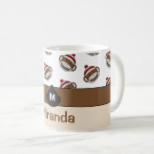 Speciale Big Smile Sock Monkey Emoji Koffiemok (Voorkant rechts)