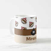 Speciale Big Smile Sock Monkey Emoji Koffiemok (Voorkant links)