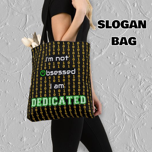 Speciale binaire codeprintgeek tote bag