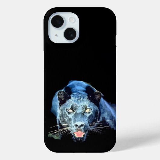 Speciale Black Panther Jaguar Case-Mate iPhone Case (Achterkant)