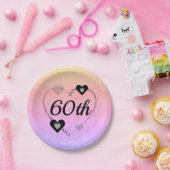 speciale borden 60e papieren bordje (Feest)