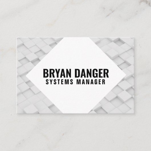 Speciale "Box World" (UK/Euro) Visitekaartje (Voorkant)