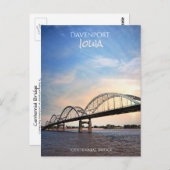 Speciale brug over de Mississippi Briefkaart (Voorkant / Achterkant)