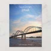 Speciale brug over de Mississippi Briefkaart (Voorkant)