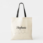 Speciale bruidsmeisje canvas tas (Achterkant)