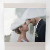 Speciale bruiloft Voeg foto drievoudige aankondigi Drieluik Aankondiging (Binnenzijde eerst)