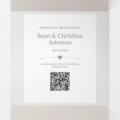 Speciale bruiloft Voeg foto drievoudige aankondigi Drieluik Aankondiging (Binnenkant midden)