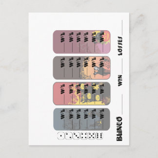 Speciale Bunco Post Kaart Uitnodigingen