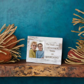 Speciale cadeau! NANA Foto Plaque met Easel Fotoplaat (Zijkant)
