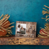 Speciale cadeau! Papa Foto Plaque met Easel Fotoplaat (Zijkant)