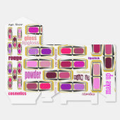 Speciale cadeauschatulle voor make-up bedankdoosjes (Ongevouwen)