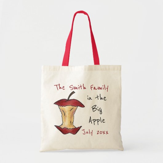 Speciale Canvas tas voor Apple NYC voor familietri (Voorkant)