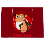 Speciale cartoon grote cadeautas voor apen (Voorkant)