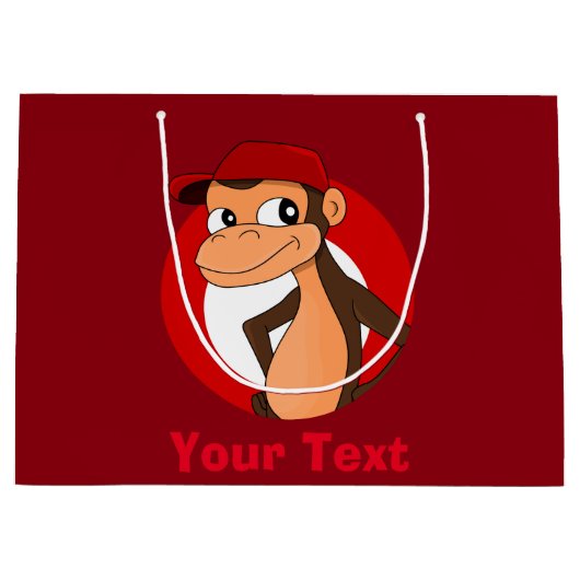 Speciale cartoon grote cadeautas voor apen (Voorkant)