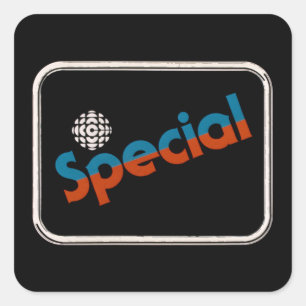 Speciale CBC - 1978-promo-afbeelding Vierkante Sticker