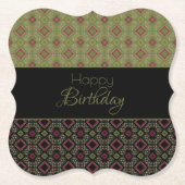 Speciale Celebration Paper Onderzetters (Voorkant)