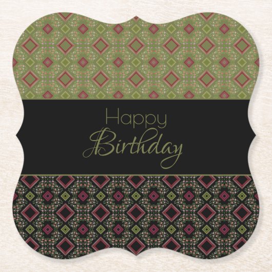 Speciale Celebration Paper Onderzetters (Voorkant)