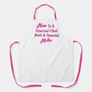 Speciale Chef Speciale Moeder Witte Keuken Schort