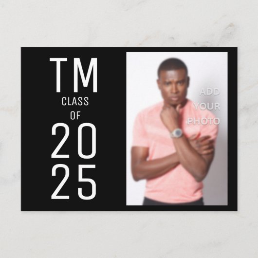 Speciale Custom Afstuderen Invitation Briefkaarten (Voorkant)