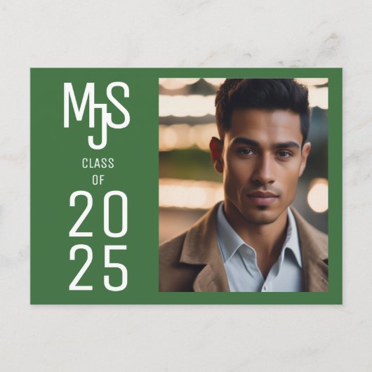 Speciale Custom Afstuderen Invitation Briefkaarten (Voorkant)