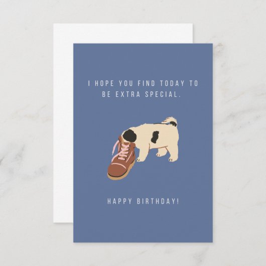 Speciale dag geboortedag (Voorkant / Achterkant)