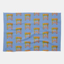 speciale dag Happy Sukkot Kitchen Towel