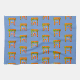 speciale dag Happy Sukkot Kitchen Towel Theedoek