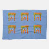 speciale dag Happy Sukkot Theedoek (Horizontaal)