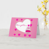 SPECIALE DAG ** SPECIALE DOCHTER ** GELUKKIGE VERJ KAART (Gele Bloem)