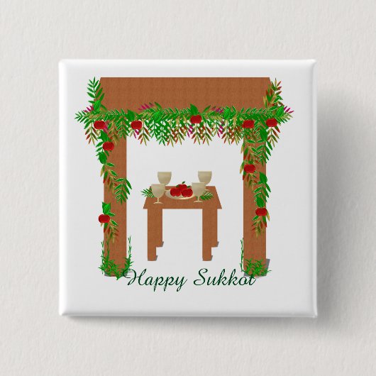 speciale dag vierkante button 5,1 cm (Voorkant)