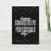 Speciale dag voor administratieve professionals kaart (Voorkant)