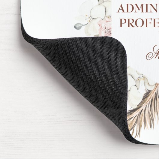 Speciale dag voor administratieve professionals muismat (Hoek)