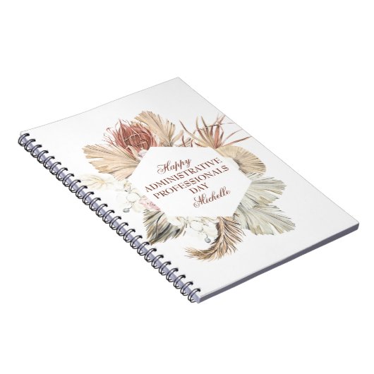 Speciale dag voor administratieve professionals notitieboek (Rechterzijde)