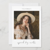 Speciale dag wacht op budget Vrijgezellenfeest Fot Kaart (Voorkant)