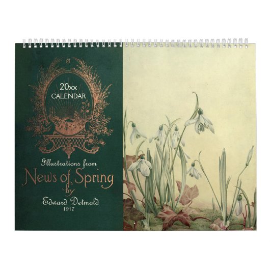 Speciale dagen  flora flacon-illustratie kalender (Hoes)