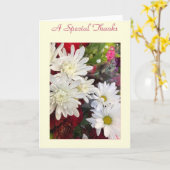 Speciale Daisies Bedankt Kaart (Gele Bloem)