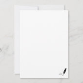 speciale dame kaart (Achterkant)