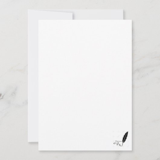 speciale dame kaart (Achterkant)