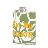 Speciale dappervisie voor huwelijksevenementen heupfles (Links)