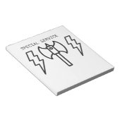 Speciale dienst notitieblok (Schuin)