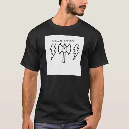 Speciale dienst t-shirt (Voorkant)