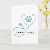 Speciale dierenartsen kaart (Gele Bloem)