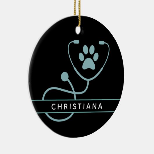 Speciale dierenartsen keramisch ornament (Rechts)