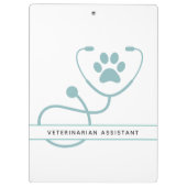 Speciale dierenartsen klembord (Achterkant)