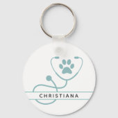 Speciale dierenartsen sleutelhanger (Voorkant)