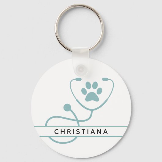 Speciale dierenartsen sleutelhanger (Voorkant)