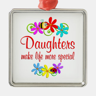 Speciale dochter metalen ornament